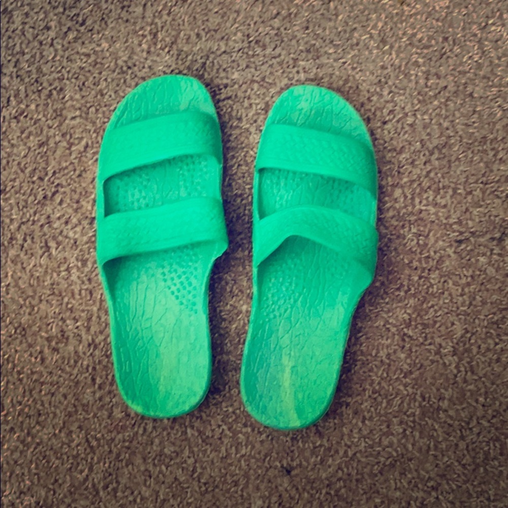 Green Jandals